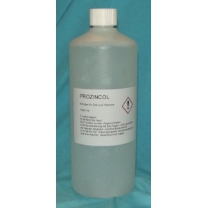 Prozincol Reiniger  für Zink und Titanzink 250 ml PE-Flasche