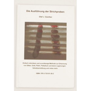 Buch „Die Ausführung der Strichproben“  v. Olaf J. Günther