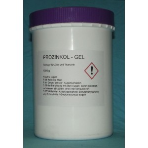 Prozincol-Gel Reiniger für Zink und Titanzink  450 g in PP-Schraubdose